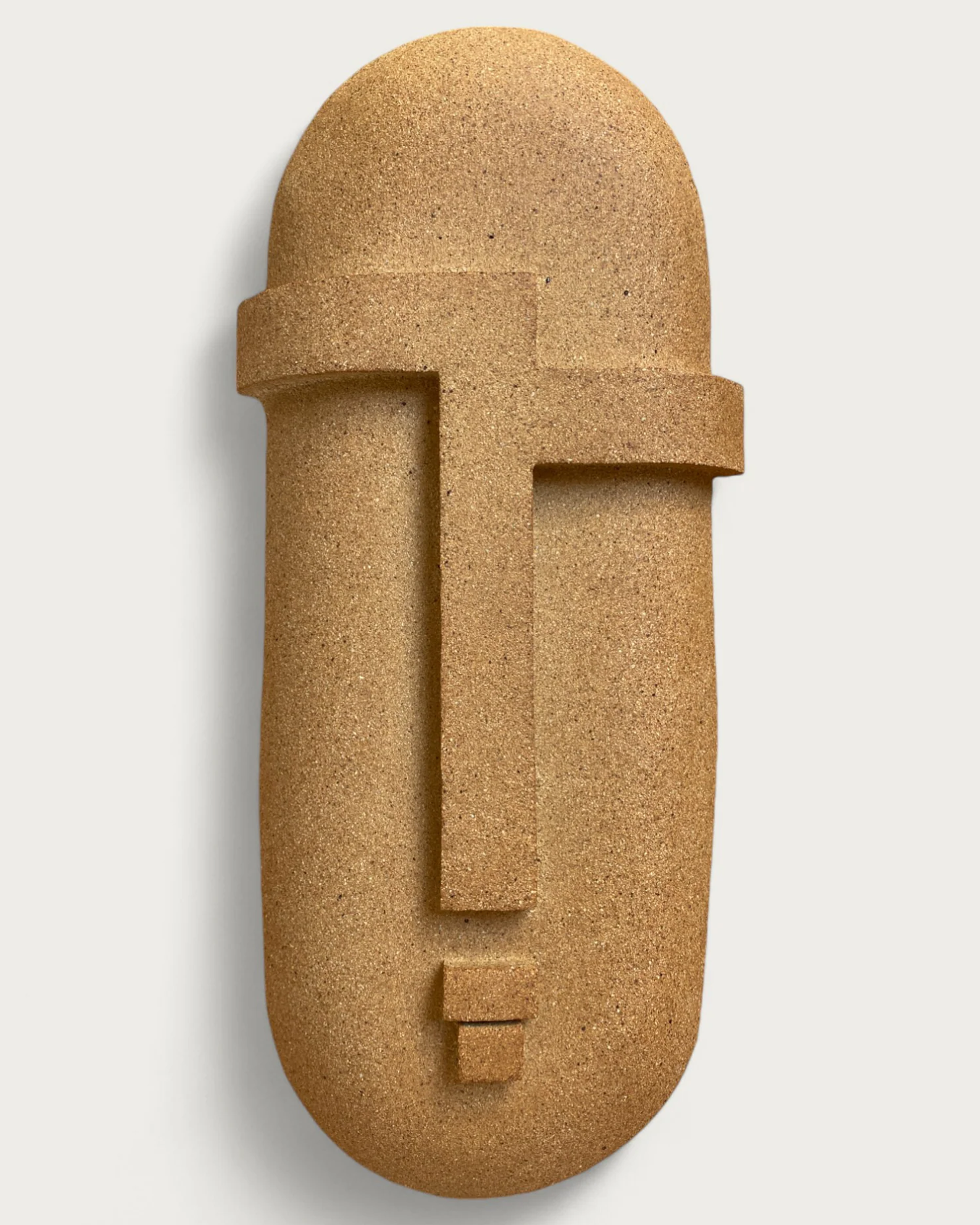 Masque décoratif en papier mâché – Forme contemporaine