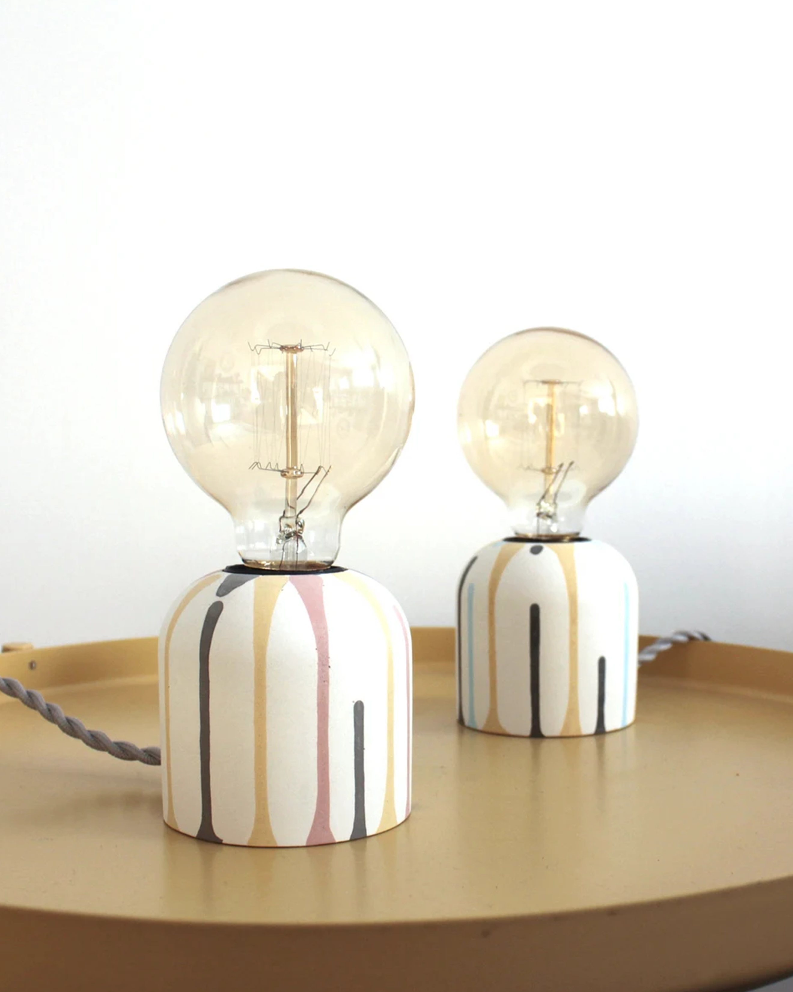 Lampe à Poser – Collection "Drip Art"