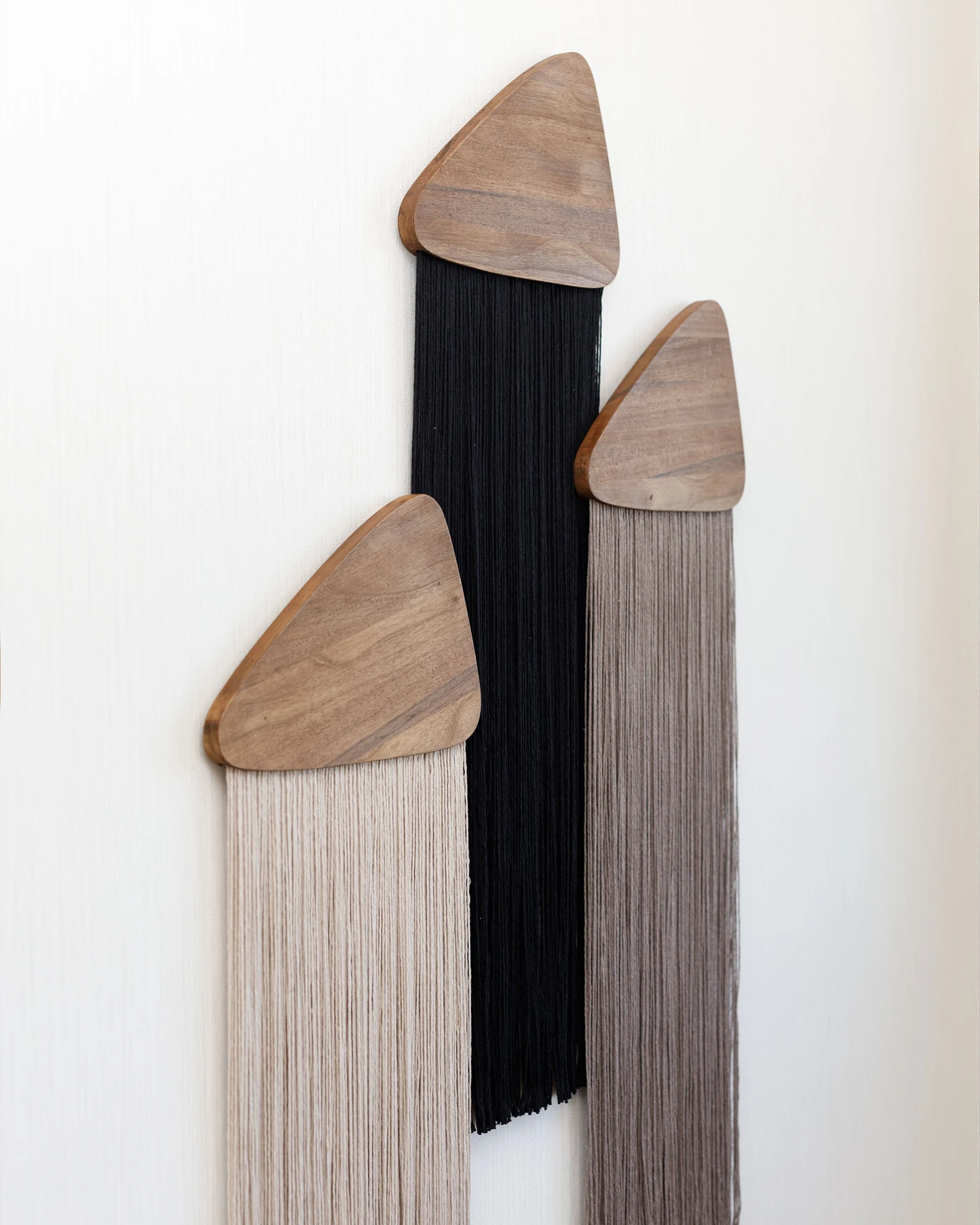 Triptyque Mural Ondes de Bois