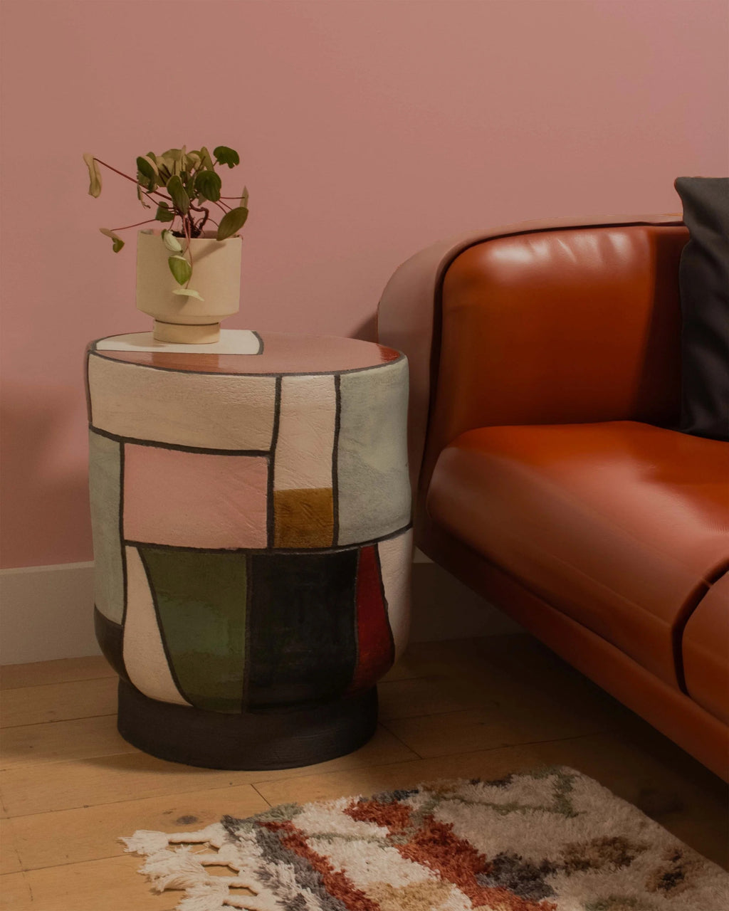 Table d'appoint Mosaïque Moderne