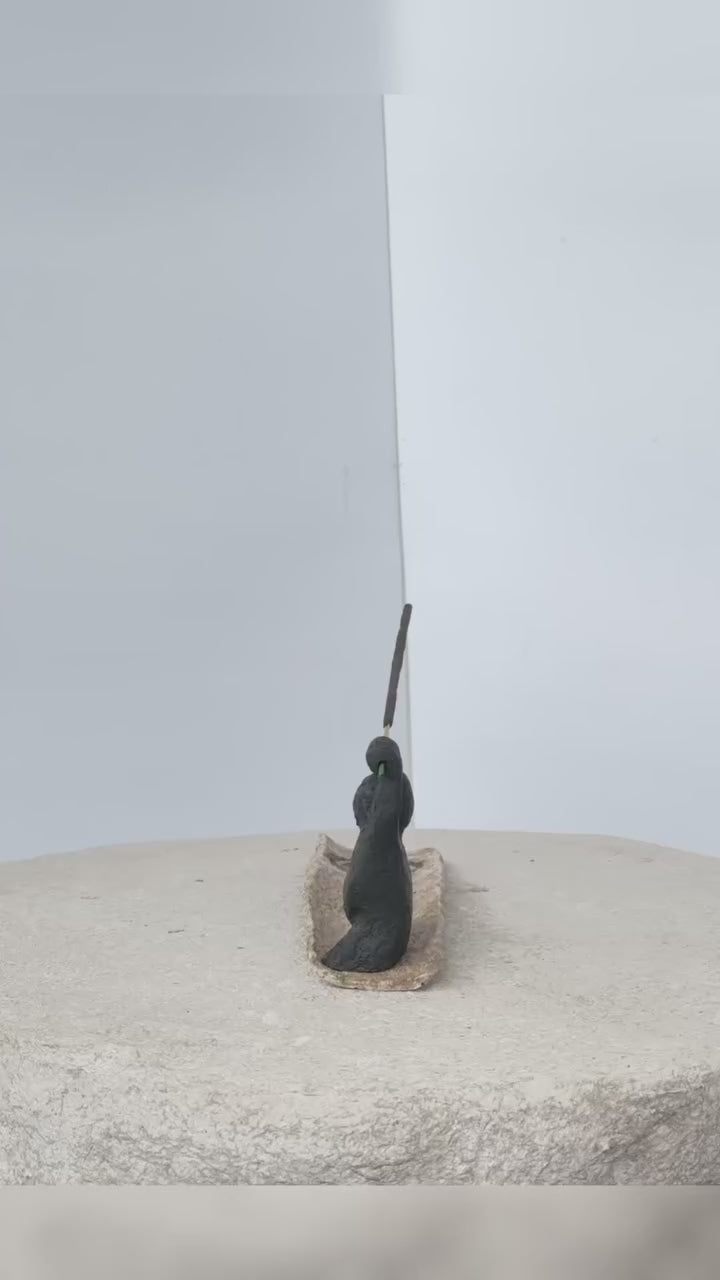 Porte-encens "Samouraï Gardien"